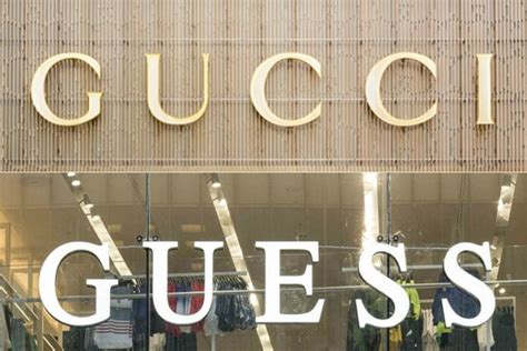 guess gucci|guess and gucci trademark battle.